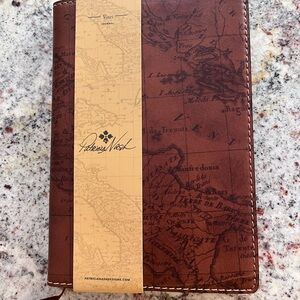 Patricia Nash Brown Leather Journal